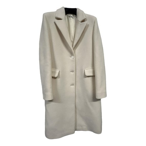 Pre-owned P.a.r.o.s.h Coat In White