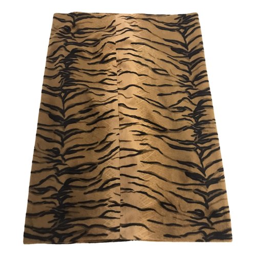 Pre-owned Max Mara Mid-length Skirt In Brown