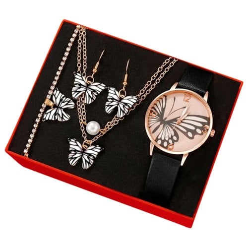 Pre-owned A.bocca Jewellery Set In Black