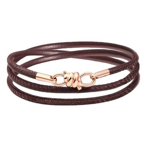 Pre-owned Dodo Pink Gold Bracelet In Brown