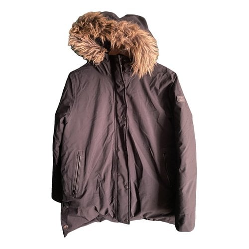 Pre-owned Aigle Parka In Black