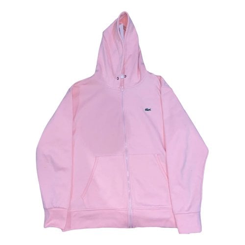 Pre-owned Lacoste Vest In Pink