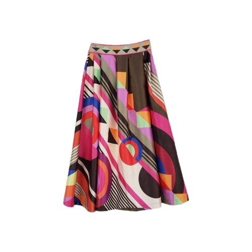 Pre-owned Manish Arora Mid-length Skirt In Brown