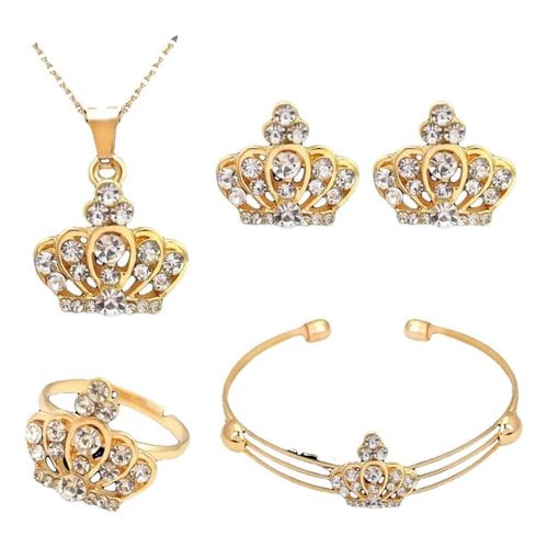 Pre-owned A.bocca Jewellery Set In Gold