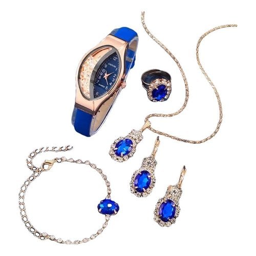 Pre-owned A.bocca Jewellery Set In Blue