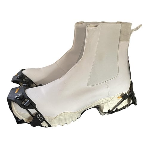 Pre-owned Alyx Boots In White
