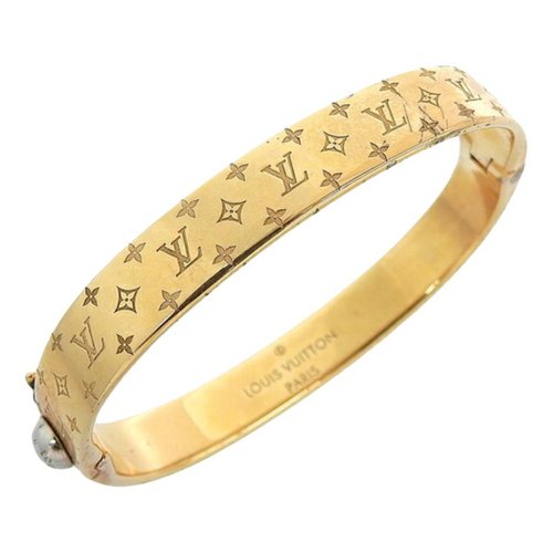 Pre-owned Louis Vuitton Nanogram Jewellery In Gold