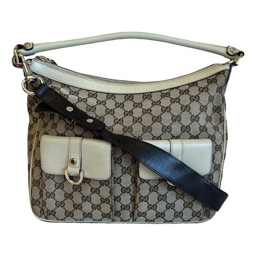 Pre-owned Gucci Charlotte Handbag In Brown