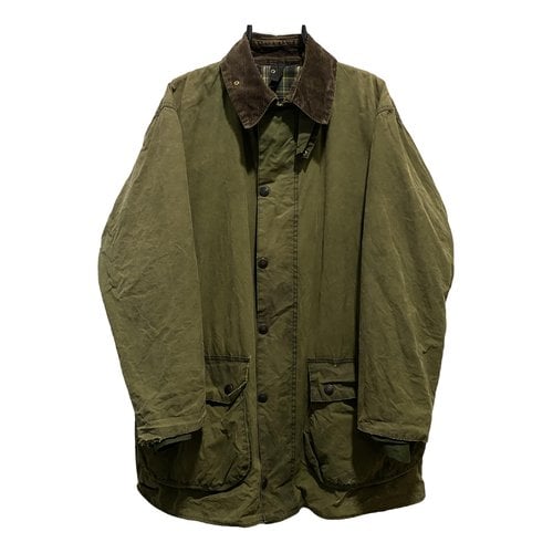Pre-owned Barbour Parka In Green