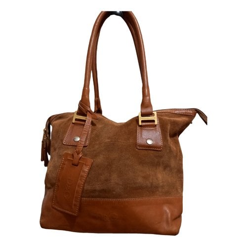 Pre-owned D&g Handbag In Brown
