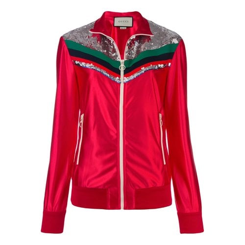 Pre-owned Gucci Jacket In Red