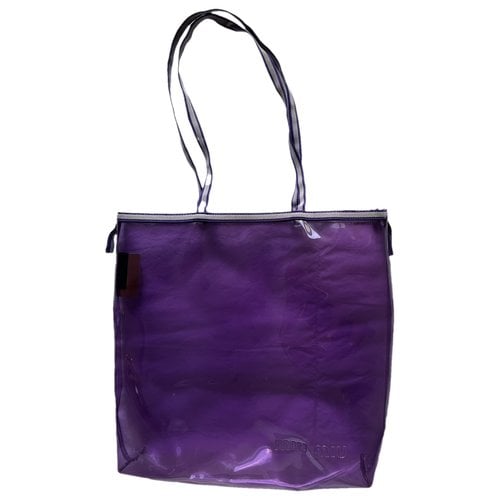 Pre-owned Miu Miu Crossbody Bag In Purple
