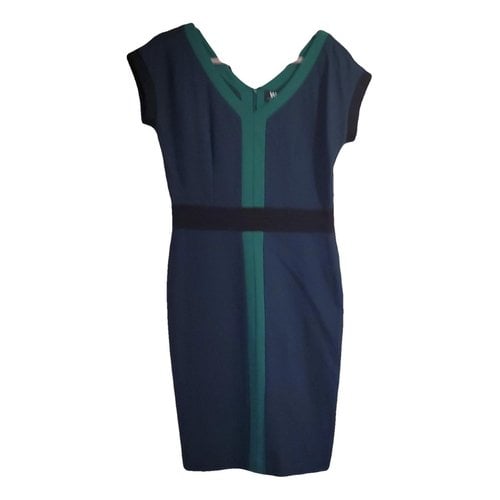 Pre-owned Worth Mid-length Dress In Green