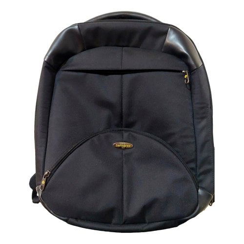 Pre-owned Samsonite Backpack In Black