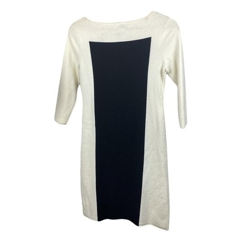 Pre-owned Milly Mid-length Dress In Beige