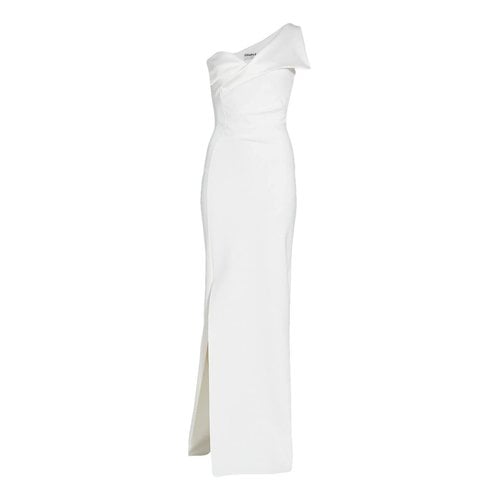 Pre-owned Chiara Boni Maxi Dress In White