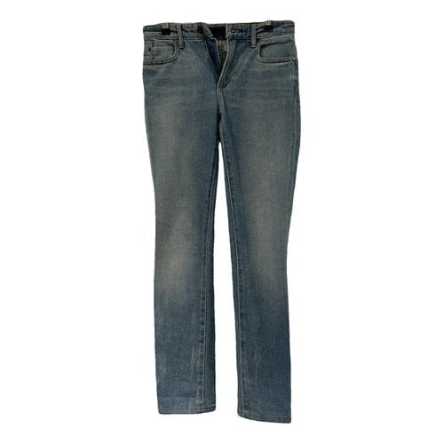 Pre-owned Alexander Wang Slim Jeans In Blue
