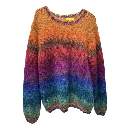 Pre-owned Rose Carmine Wool Jumper In Multicolour