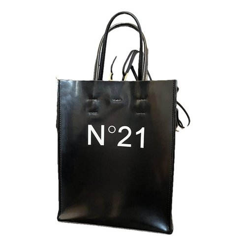Pre-owned N°21 Leather Handbag In Black