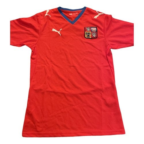 Pre-owned Puma T-shirt In Red
