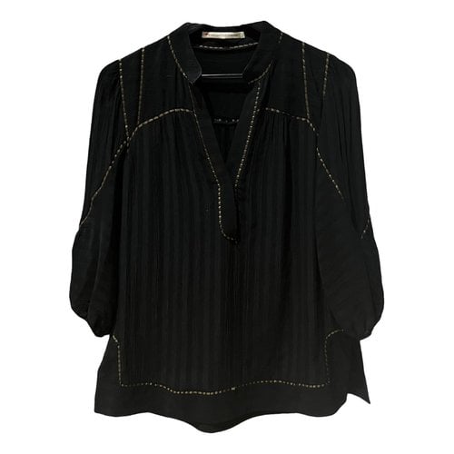 Pre-owned Diane Von Furstenberg Tunic In Black