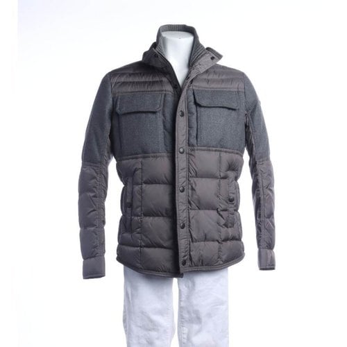 Pre-owned Moncler Coat In Grey