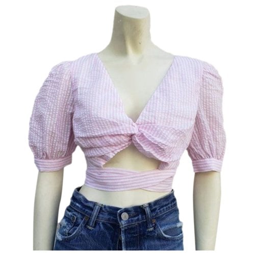 Pre-owned Lovers & Friends Top In Pink