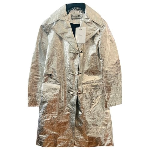 Pre-owned Dior Coat In Silver