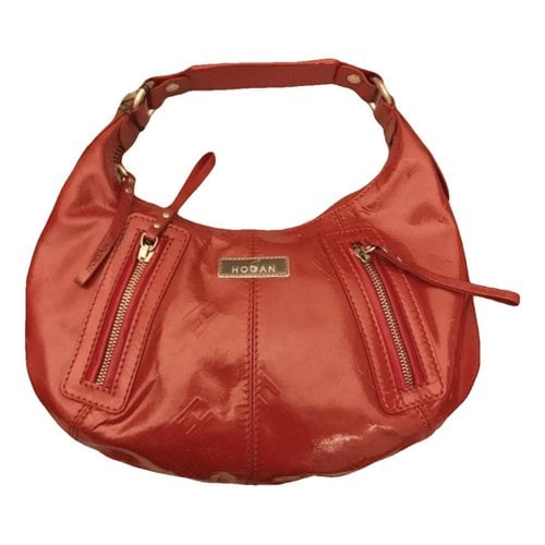 Pre-owned Hogan Leather Handbag In Red