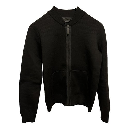 Pre-owned Canada Goose Wool Sweatshirt In Black