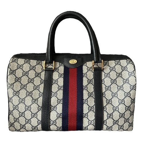 Pre-owned Gucci Boston Leather Handbag In Other