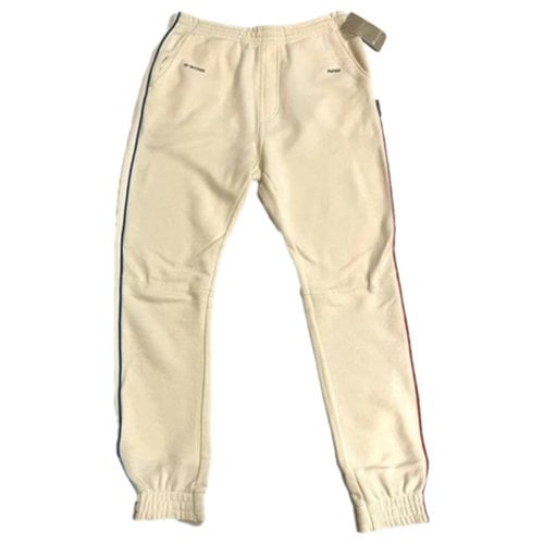 Pre-owned G-star Raw Trousers In White