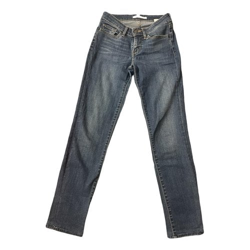 Pre-owned Levi's 712 Slim Jeans In Blue