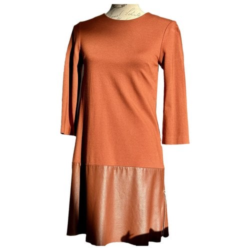 Pre-owned Ted Baker Mid-length Dress In Brown