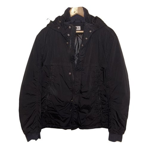 Pre-owned C.p. Company Parka In Black