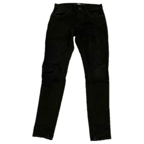 Pre-owned Hudson Slim Jean In Black