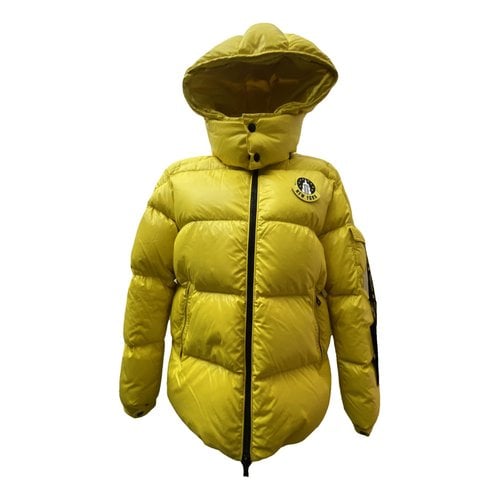 Pre-owned Moncler Jacket In Yellow