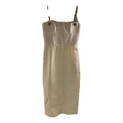 Pre-owned Tom Ford Mid-length Dress In Ecru