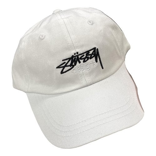 Pre-owned Stussy Hat In White