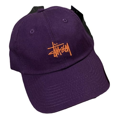 Pre-owned Stussy Hat In Purple