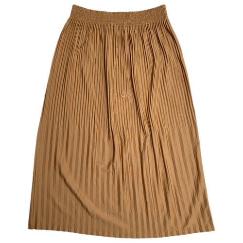 Pre-owned Zucca Mid-length Skirt In Yellow