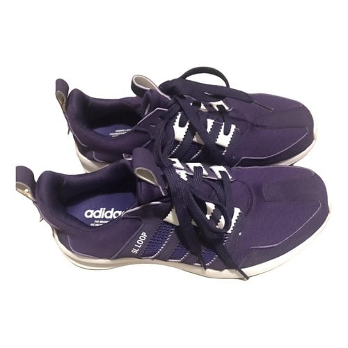 Pre-owned Adidas Originals Trainers In Purple