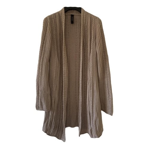 Pre-owned Marc Cain Cardigan In Beige