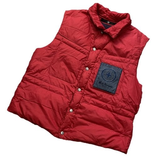 Pre-owned Stone Island Vest In Red
