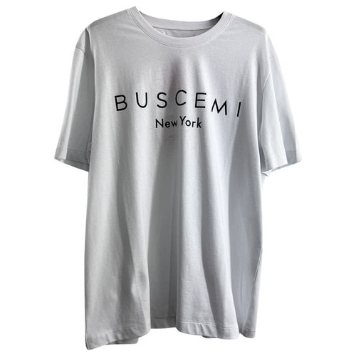 Pre-owned Buscemi T-shirt In White