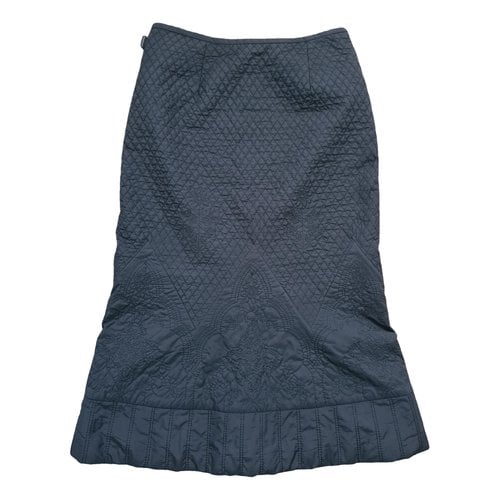 Pre-owned Moncler Mid-length Skirt In Black