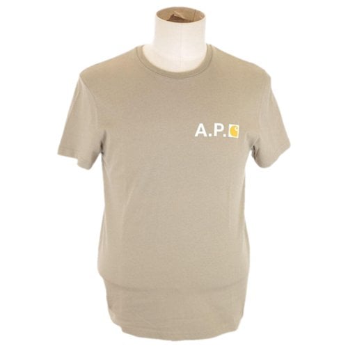Pre-owned Apc T-shirt In Khaki