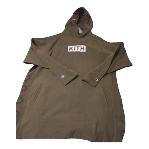 Pre-owned Kith Sweatshirt In Green