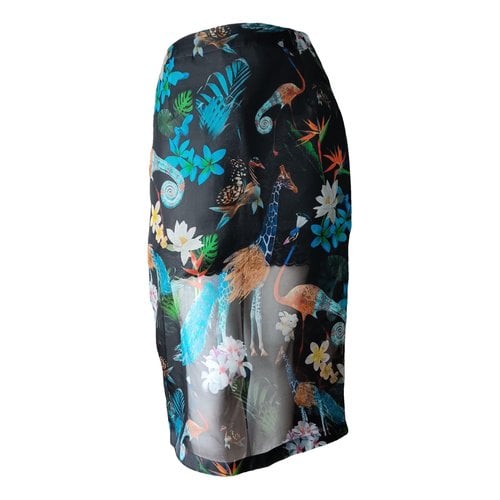 Pre-owned La Perla Silk Mid-length Skirt In Multicolour