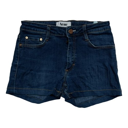 Pre-owned Acne Studios Shorts In Blue